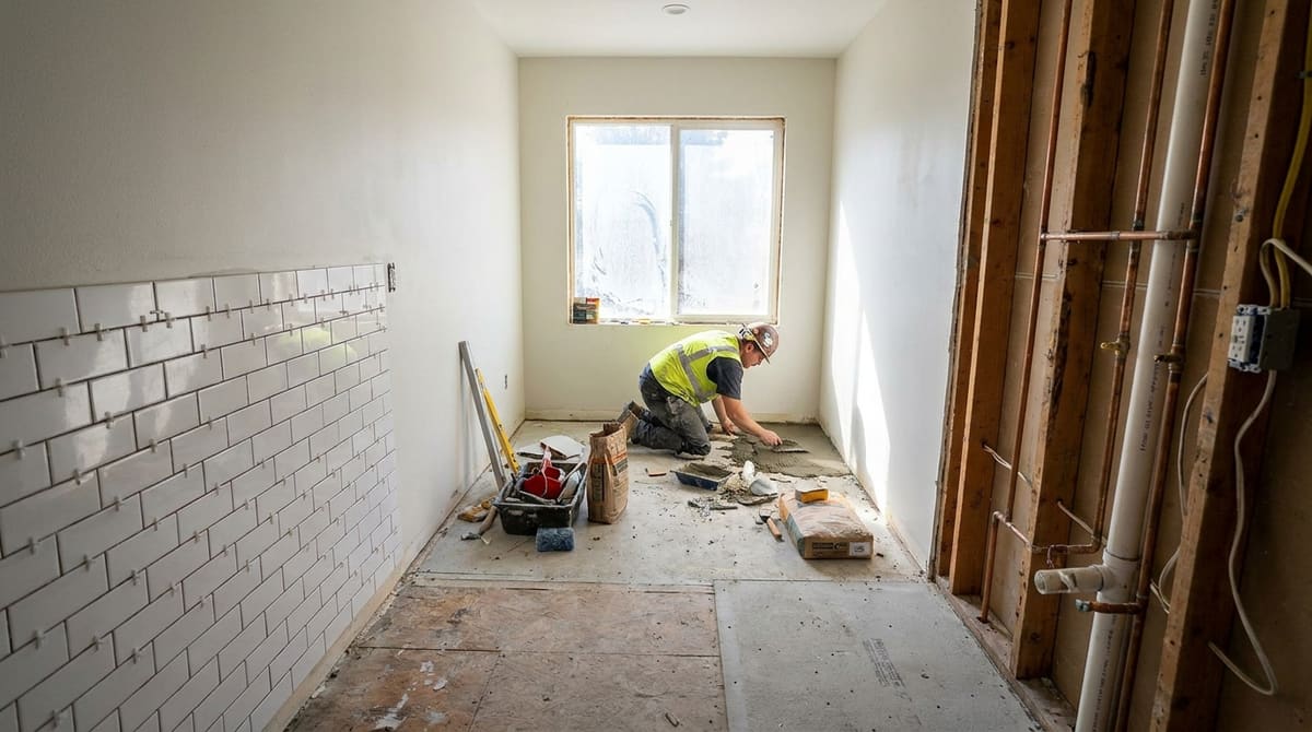 Reforma de baño completa: las 6 fases (y lo que de verdad cuesta cada una)